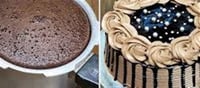 Pressure Cooker Chocolate Cake (Eggless)